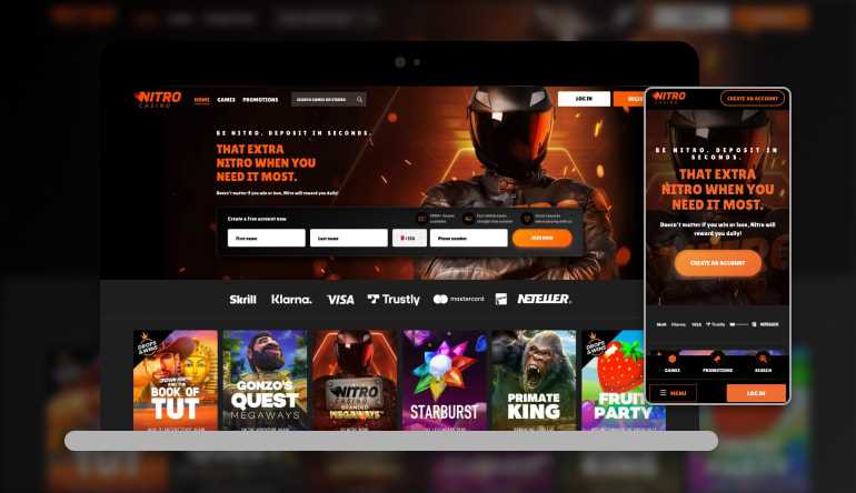 Nitro casino review