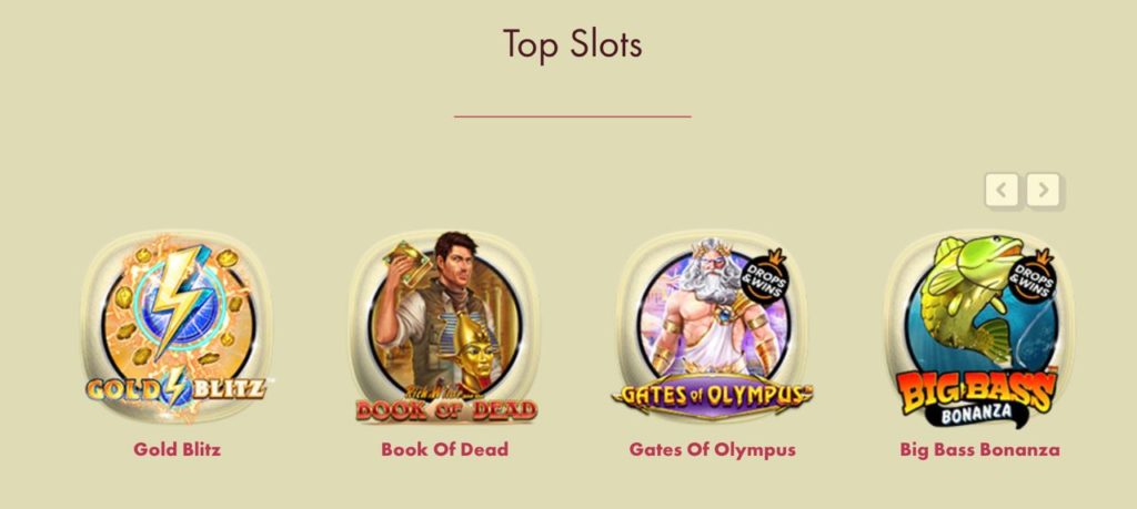 777 Casino top slots