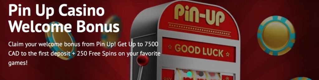 Pin up welcome bonus 