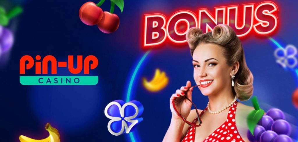 Pin up welcome package for new players 100%
