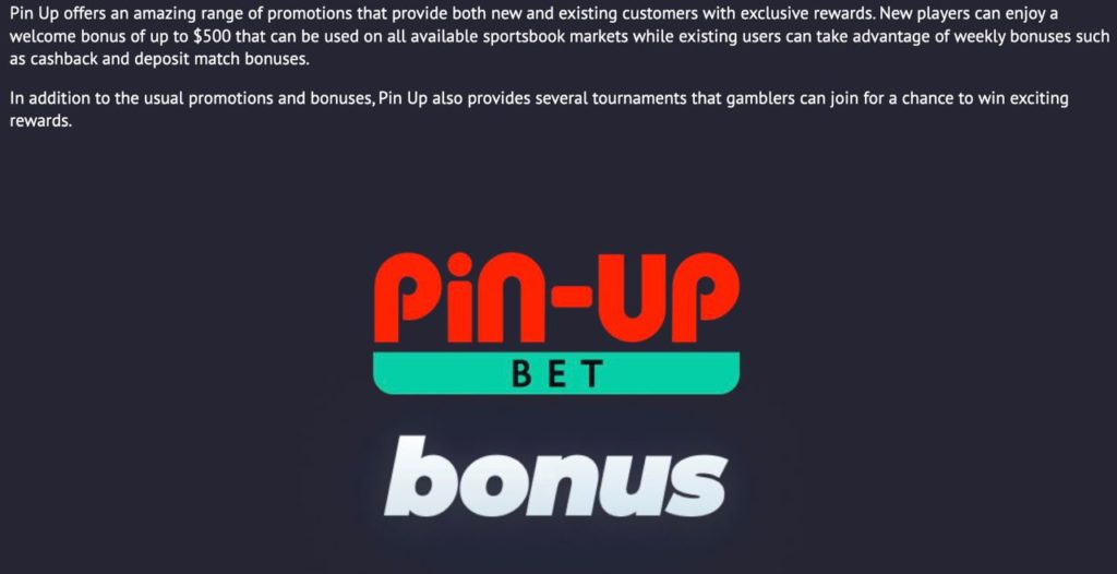 Pin up betting